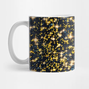 Starry texture star pattern art Mug